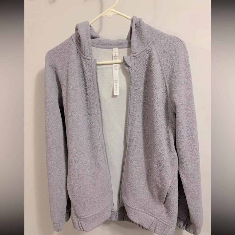 Lululemon Pave New Ways Full Zip Sherpa